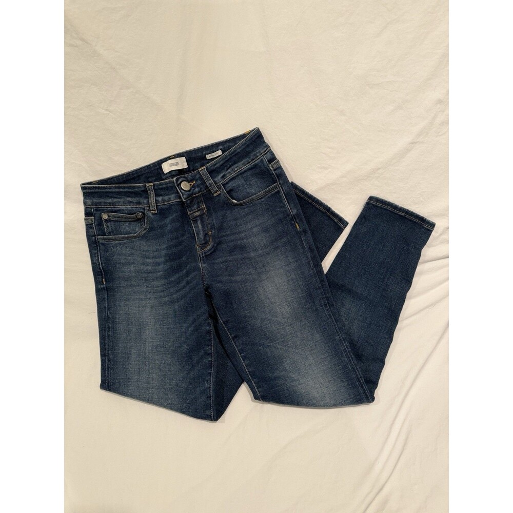 Closed Baker Distressed Ankle Jeans Women 27 Made in Italy - Picture 11 of 11